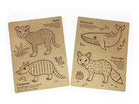 Puzzles de animales de América Latina - Tortukita