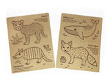 Puzzles de animales de América Latina - Tortukita