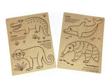 Puzzles de animales de América Latina - Tortukita