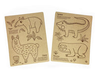 Puzzles de animales de América Latina - Tortukita