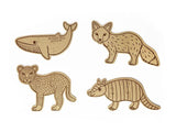 Puzzles de animales de América Latina - Tortukita
