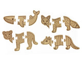 Puzzles de animales de América Latina - Tortukita