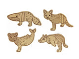 Puzzles de animales de América Latina - Tortukita