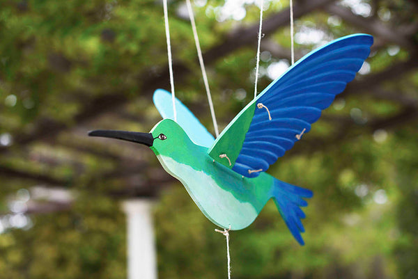 Móvil Colibrí Verde - Tortukita