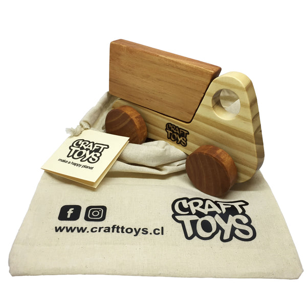 Camión CraftToys Natural - Tortukita