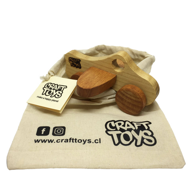 Avión CraftToys Natural - Tortukita