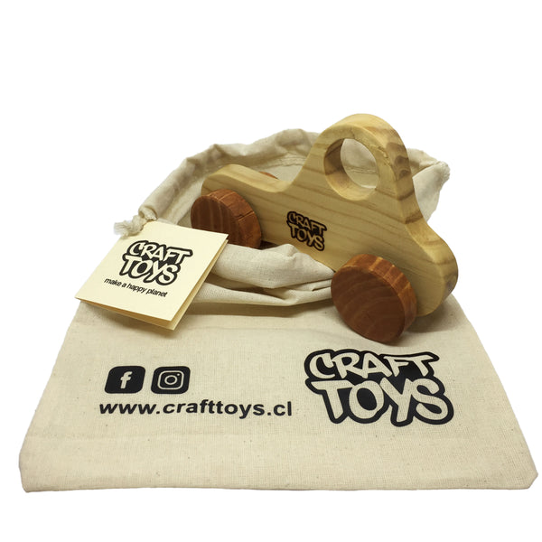 Camioneta CraftToys Natural - Tortukita