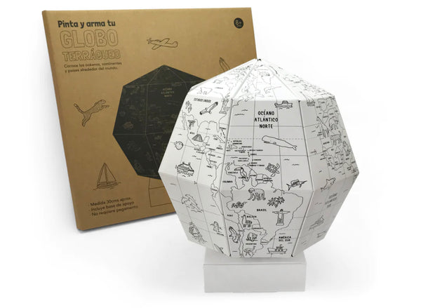 Globo terráqueo - Tortukita